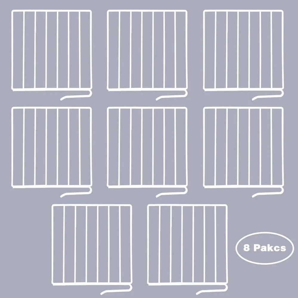 8 Pack Shelf Dividers Closet Organization-12